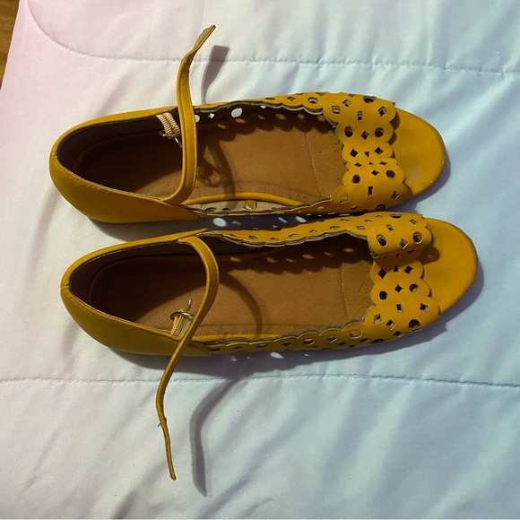 Shoes Yellow Mustard Flats Poshmark